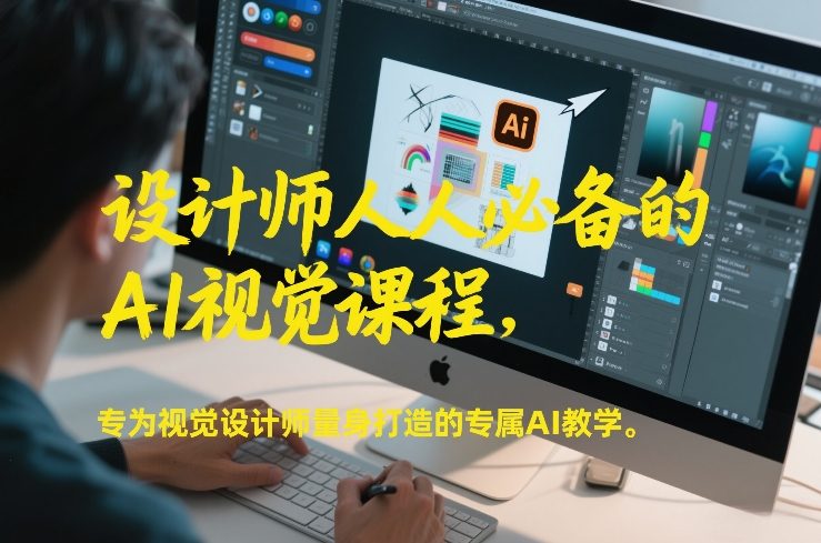 设计师人人必备的AI视觉课程,专为视觉设计师量身打造的专属AI教学-界海网创