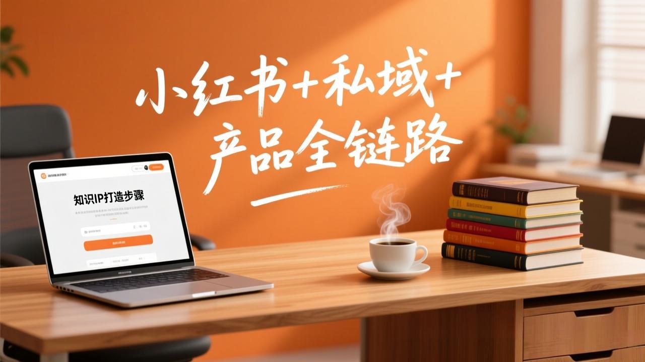 个人IP系统变现课2026,小红书+私域+产品全链路,手把手教你打造年入百万的知识IP-界海网创