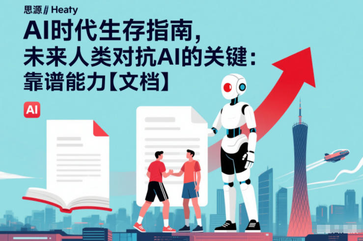 AI时代生存指南,未来人类对抗AI的关键:靠谱能力【文档】-界海网创