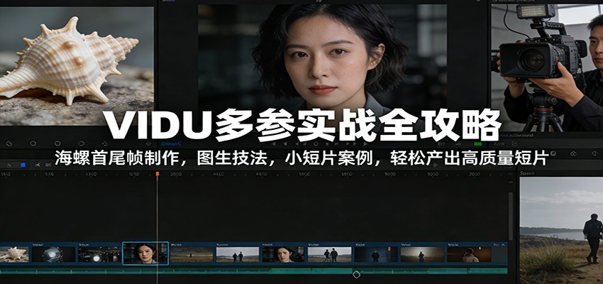 VIDU多参实战全攻略:海螺首尾帧制作,图生技法,小短片案例,轻松产出高质量短片-界海网创