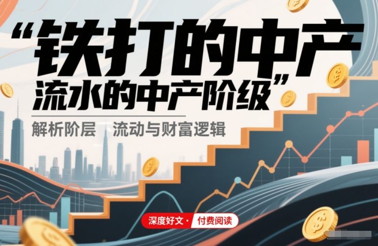 付费文章:铁打的中产,流水的中产阶级-界海网创