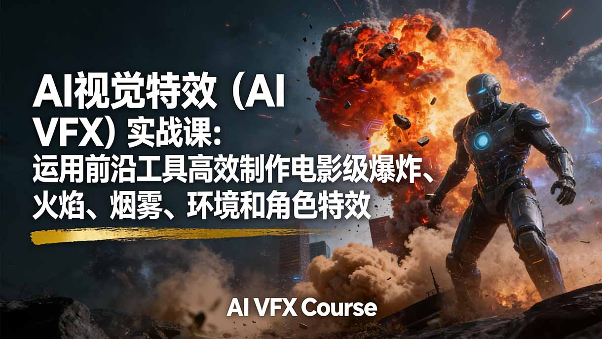 AI视觉特效(AI VFX-界海网创